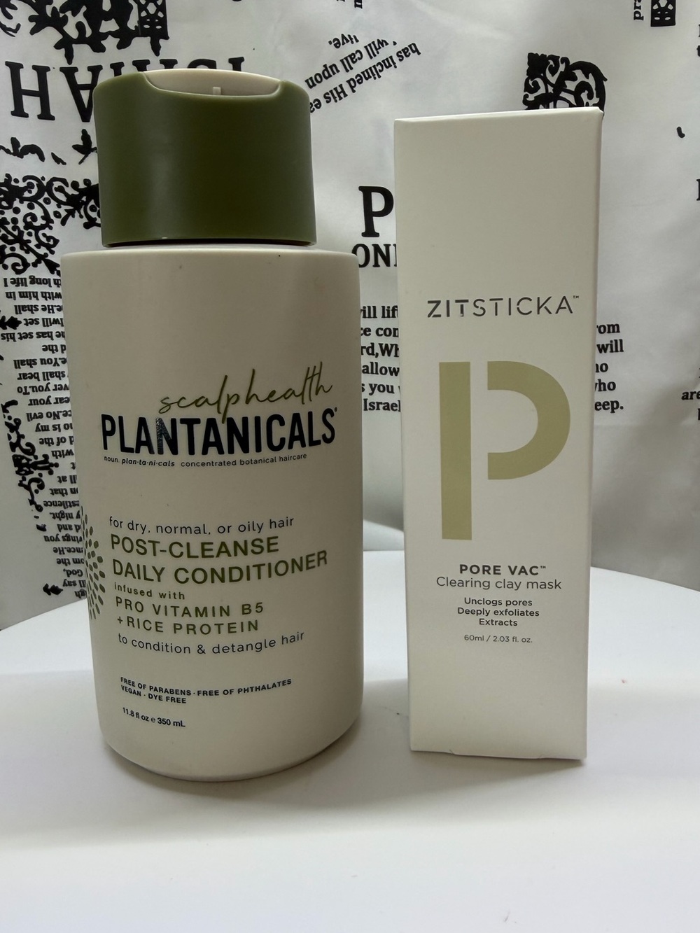 Plantanicals conditioner and Face Mask